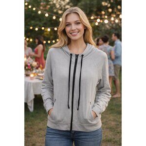 FACEPLANT Women's BAMBOO ACTIVE HOODIE Tan/Black size Small